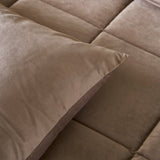 Sleeptime Dekbed en Overtrek in 1 - Velvet - Taupe - Dromen & Wonen