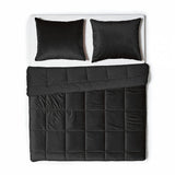 Sleeptime Dekbed en Overtrek in 1 - Velvet - Zwart - Dromen & Wonen