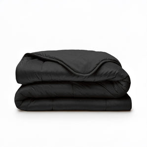 Sleeptime Dekbed en Overtrek in 1 - Velvet - Zwart - Dromen & Wonen