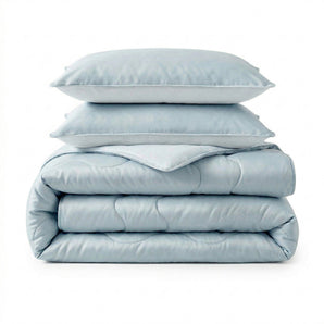 Sleeptime Dekbed en Overtrek in 1 - Verkoelend - Blauw - Dromen & Wonen