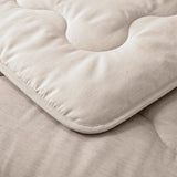 Sleeptime Dekbed en Overtrek in 1 - Verkoelend - Taupe - Dromen & Wonen
