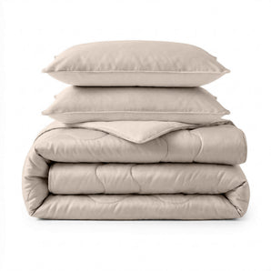 Sleeptime Dekbed en Overtrek in 1 - Verkoelend - Taupe - Dromen & Wonen