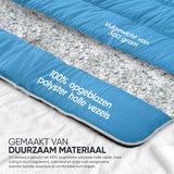 Sleeptime Dekbed en Overtrek in 1 - Zwart/Blauw - Dromen & Wonen