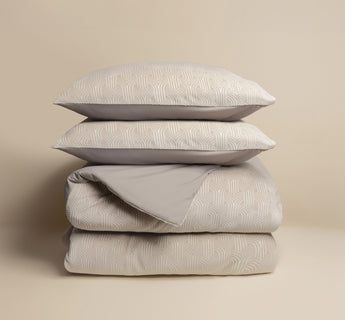 Sleeptime Flanel Art Beige Dekbedovertrek - Dromen & Wonen