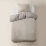 Sleeptime Flanel Art Beige Dekbedovertrek - Dromen & Wonen