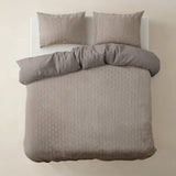 Sleeptime Flanel Art Taupe Dekbedovertrek - Dromen & Wonen