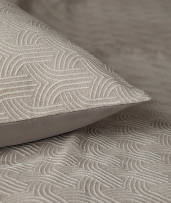 Sleeptime Flanel Art Taupe Dekbedovertrek - Dromen & Wonen