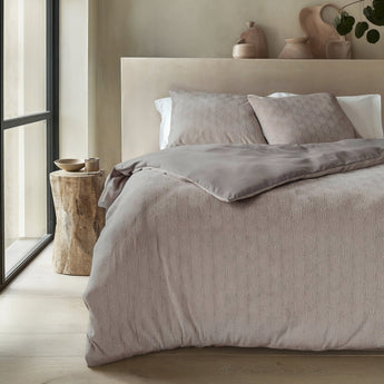 Sleeptime Flanel Art Taupe Dekbedovertrek - Dromen & Wonen