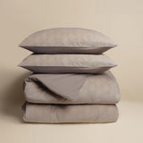 Sleeptime Flanel Art Taupe Dekbedovertrek - Dromen & Wonen