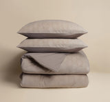 Sleeptime Flanel Art Taupe Dekbedovertrek - Dromen & Wonen