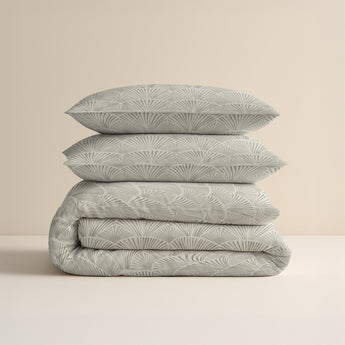 Sleeptime Flanel Claire Zand Dekbedovertrek - Dromen & Wonen