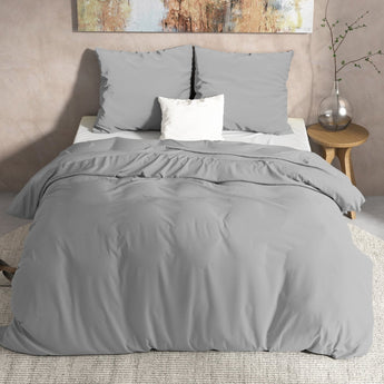 Sleeptime Flanel Mendez Grijs Dekbedovertrek - Dromen & Wonen