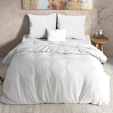 Sleeptime Flanel Mendez Wit Dekbedovertrek - Dromen & Wonen