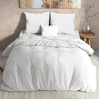 Sleeptime Flanel Mendez Wit Dekbedovertrek - Dromen & Wonen