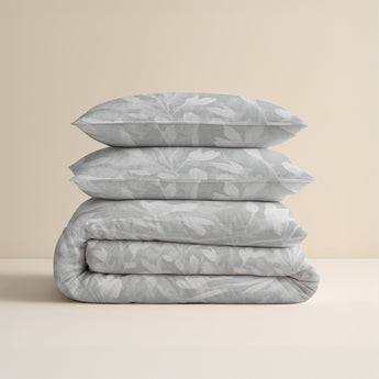 Sleeptime Flanel Rosa Grijs Dekbedovertrek - Dromen & Wonen