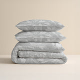 Sleeptime Flanel Rosa Grijs Dekbedovertrek - Dromen & Wonen