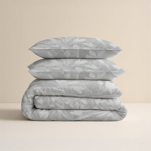 Sleeptime Flanel Rosa Grijs Dekbedovertrek - Dromen & Wonen