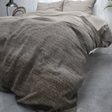 Sleeptime Flanel Stone Stripe Flanel Dekbedovertrek - Dromen & Wonen