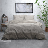 Sleeptime Flanel Stone Stripe Flanel Dekbedovertrek - Dromen & Wonen