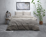 Sleeptime Flanel Stone Stripe Flanel Dekbedovertrek - Dromen & Wonen