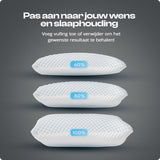 Sleeptime Hoofdkussen - Navulbaar & Verkoelend - Dromen & Wonen