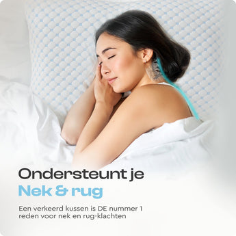 Sleeptime Hoofdkussen - Navulbaar & Verkoelend - Dromen & Wonen
