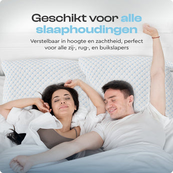 Sleeptime Hoofdkussen - Navulbaar & Verkoelend - Dromen & Wonen