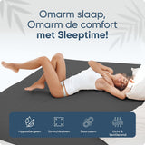 Sleeptime Hotel Jersey Hoeslaken Antraciet - Dromen & Wonen