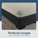 Sleeptime Hotel Jersey Hoeslaken Creme - Dromen & Wonen