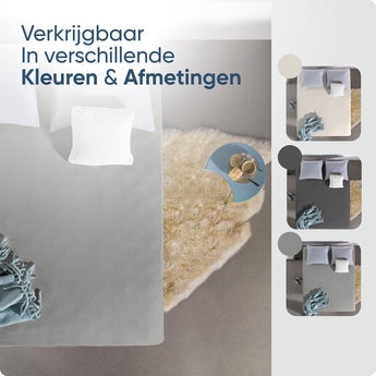 Sleeptime Hotel Jersey Hoeslaken Grijs - Dromen & Wonen