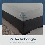 Sleeptime Hotel Jersey Hoeslaken Grijs - Dromen & Wonen