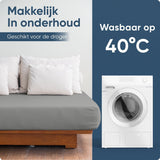 Sleeptime Hotel Jersey Hoeslaken Grijs - Dromen & Wonen