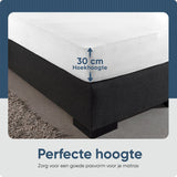 Sleeptime Hotel Jersey Hoeslaken Wit - Dromen & Wonen