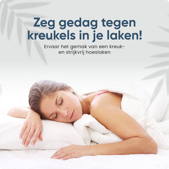 Sleeptime Hotel Jersey Hoeslaken Wit - Dromen & Wonen