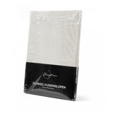 Sleeptime Kussensloop - 2 Stuks - Velvet - Creme - 60x70 - Dromen & Wonen