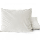 Sleeptime Kussensloop - 2 Stuks - Velvet - Creme - 60x70 - Dromen & Wonen