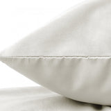 Sleeptime Kussensloop - 2 Stuks - Velvet - Creme - 60x70 - Dromen & Wonen