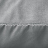 Sleeptime Kussensloop - 2 Stuks - Velvet - Grijs - 60x70 - Dromen & Wonen