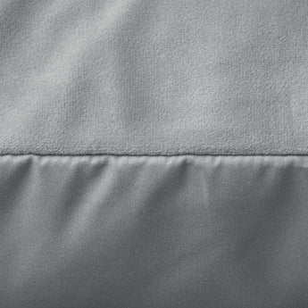 Sleeptime Kussensloop - 2 Stuks - Velvet - Grijs - 60x70 - Dromen & Wonen
