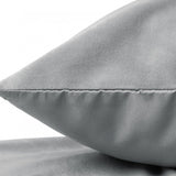 Sleeptime Kussensloop - 2 Stuks - Velvet - Grijs - 60x70 - Dromen & Wonen