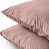 Sleeptime Kussensloop - 2 Stuks - Velvet - Roze - 60x70 - Dromen & Wonen
