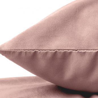 Sleeptime Kussensloop - 2 Stuks - Velvet - Roze - 60x70 - Dromen & Wonen