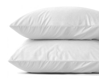 Sleeptime Kussensloop - 2 Stuks - Velvet - Wit - 60x70 - Dromen & Wonen