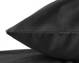 Sleeptime Kussensloop - 2 Stuks - Velvet - Zwart - 60x70 - Dromen & Wonen