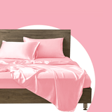 Sleeptime Kussensloop Glans Satijn 2 Stuks - Roze - 60 x 70 cm - Dromen & Wonen