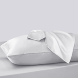 Sleeptime Kussensloop Glans Satijn 2 Stuks - Wit - 60 x 70 cm - Dromen & Wonen