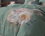 Sleeptime Lyra Groen Dekbedovertrek - Dromen & Wonen