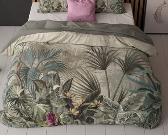 Sleeptime Macy Groen Dekbedovertrek - Dromen & Wonen