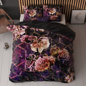 Sleeptime Marise Paars Dekbedovertrek - Dromen & Wonen