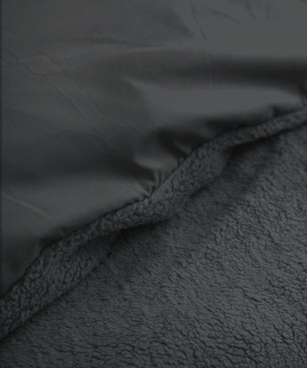 Sleeptime Teddy Dekbedovertrek Antraciet - Dromen & Wonen